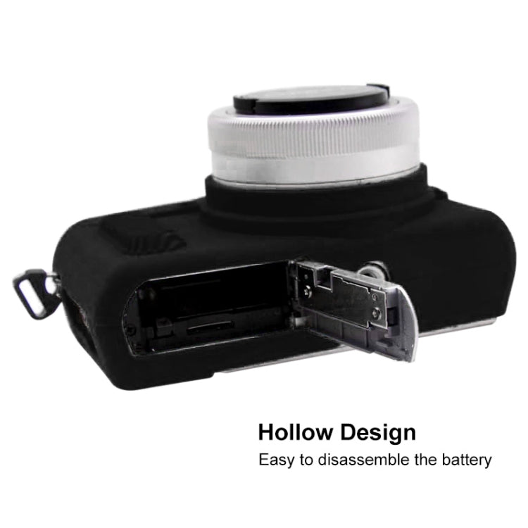 PULUZ Soft Silicone Protective Case for Panasonic Lumix GF10(Black) by PULUZ