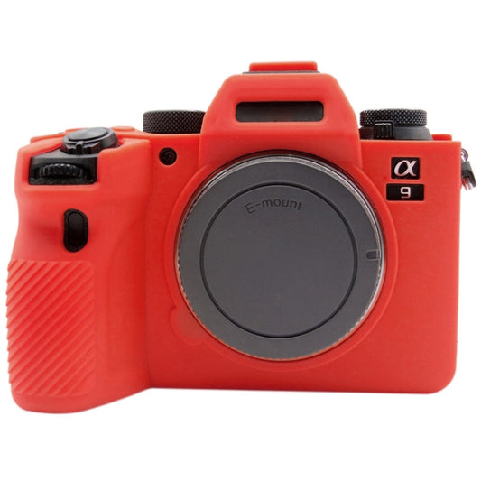 PULUZ Soft Silicone Protective Case for Sony ILCE-9M2/ Alpha 9 II / A92(Red) by PULUZ