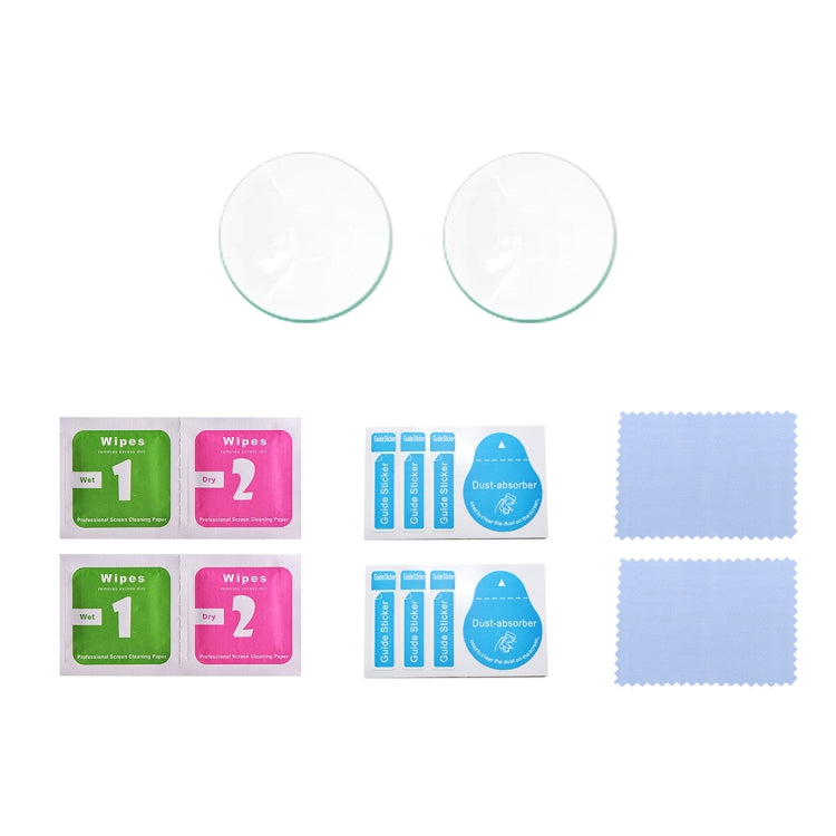 For DJI Avata PULUZ 2pcs Tempered Glass Drone Lens Film(Transparent) by buy2fix