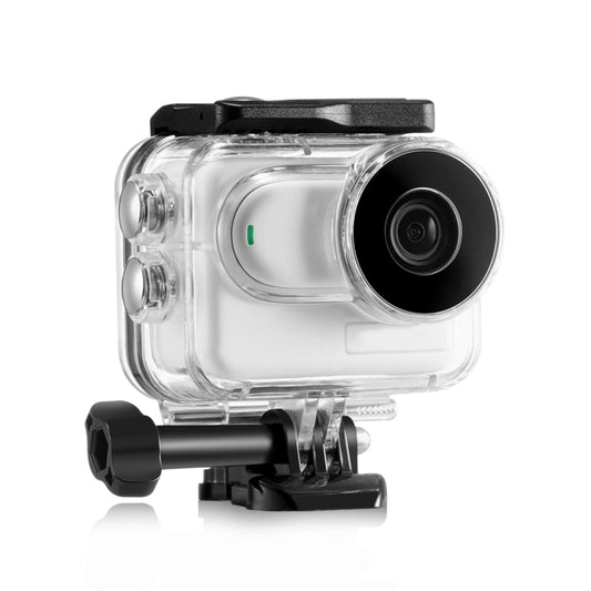 For Insta360 GO 3 / GO 3S PULUZ 60m Underwater Waterproof Housing Case with Base Adapter & Screw (Transparent) by PULUZ