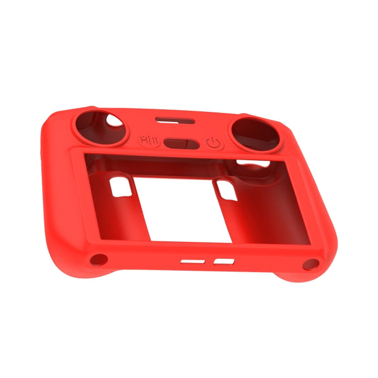 For DJI Mini 4 Pro / Air 3 Remote Control / DJI RC 2 with Screen PULUZ Silicone Protective Case (Red) by PULUZ