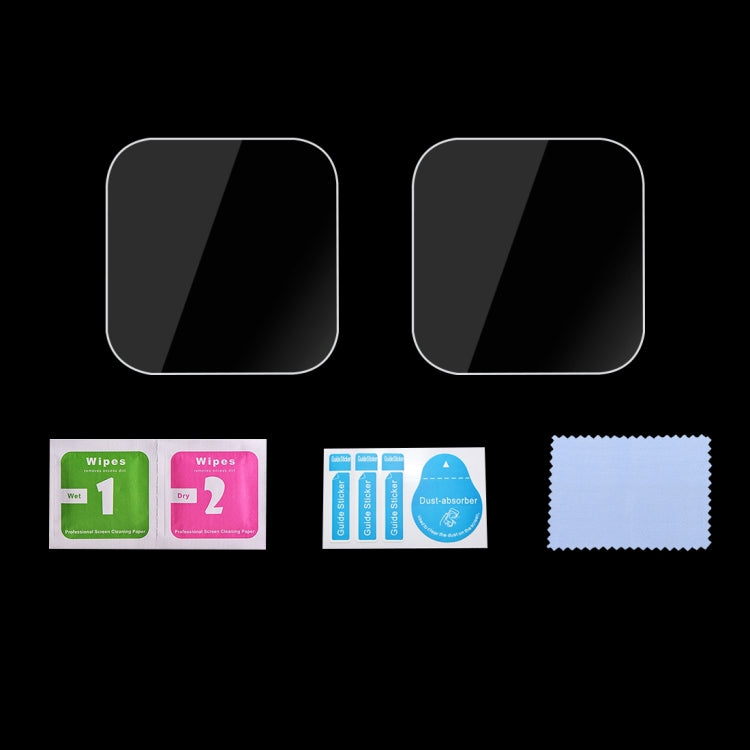 For GoPro Hero11 Black Mini PULUZ 2pcs Lens Tempered Glass Film(Transparent) by PULUZ