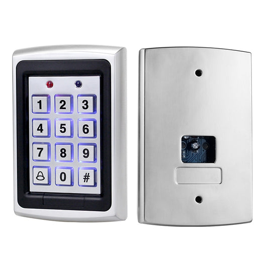 Standalone Keypad Access Control System (7612)(Silver) by buy2fix