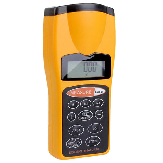 1.8 inch LCD Ultrasonic Distance Measurer With Red Laser Point, CP-3007 (1.5-60 feet) by buy2fix