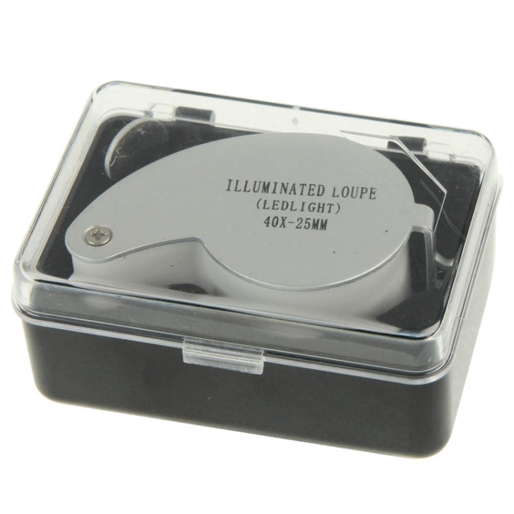 40X-25MM LED Illuminated Loupe / Jewelry Magnifier by buy2fix