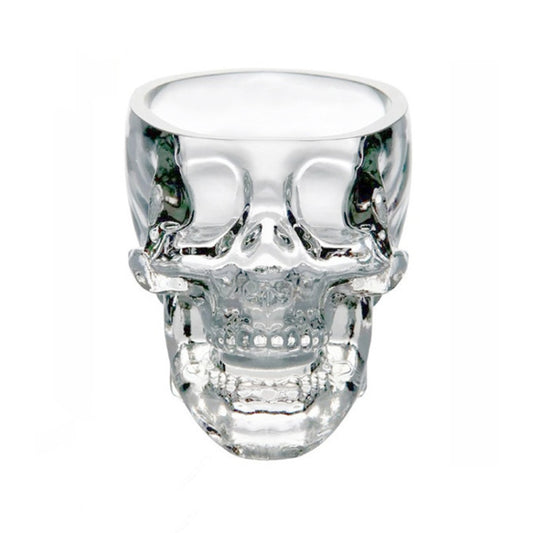 Crystal Skull Head Vodka Whiskey Shot Glass(Transparent) by buy2fix