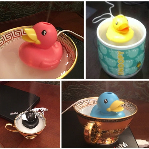 Lovely Duck Style USB Air Humidifier(Yellow) by buy2fix