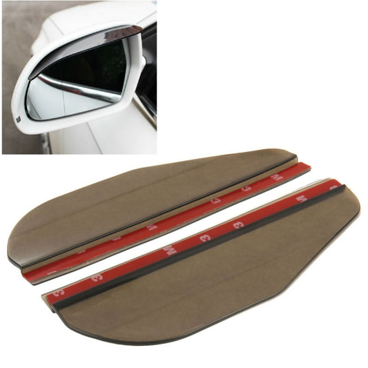 2 PCS Flexible Shielding Rain Board Sun Visor Shade Rearview Mirror for Car Rearview Mirrors by buy2fix