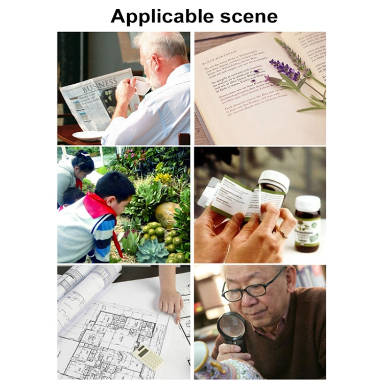 60X-100X Times Phone Microscope Clip Magnifying Jewelry Loupe With LED Light(Black) by buy2fix