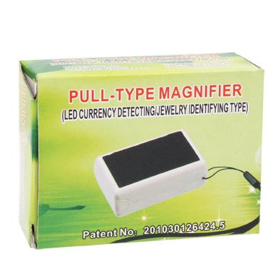 Pull-Type 45X Jewelry Magnifier(White) by buy2fix
