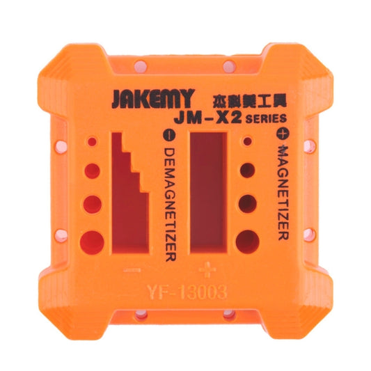 JAKEMY JM-X2 Magnetizer/Demagnetizer with Screwdriver Holes, Size: Medium by JAKEMY