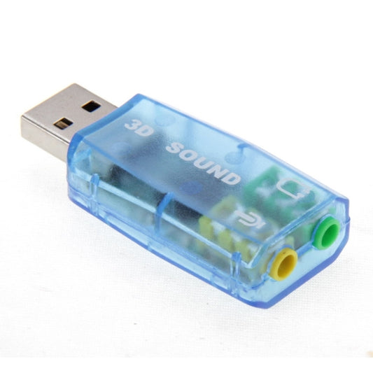 USB DSP 5.1 External Sound Card Adapter Mono Channel (Color random delivery) by buy2fix