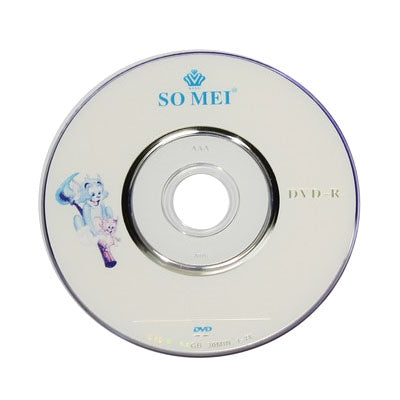 8cm Blank Mini DVD-R, 1.4GB/30mins, 10 pcs in one packaging,the price is for 10 pcs(White) by buy2fix