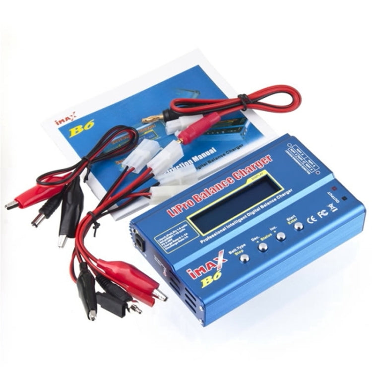 iMax B6 Digital LCD RC Lipo NiMh Battery Balance Charger(Blue) by buy2fix