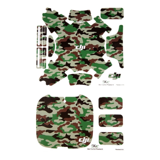 Water Resistance PVC Decal Skin Sticker for DJI Phantom 3 Quadcopter & Remote Controller by buy2fix
