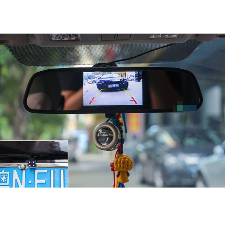 4.3 inch 480*272 Rear View TFT-LCD Color Car Monitor, Support Reverse Automatic Screen Function(Black) by buy2fix