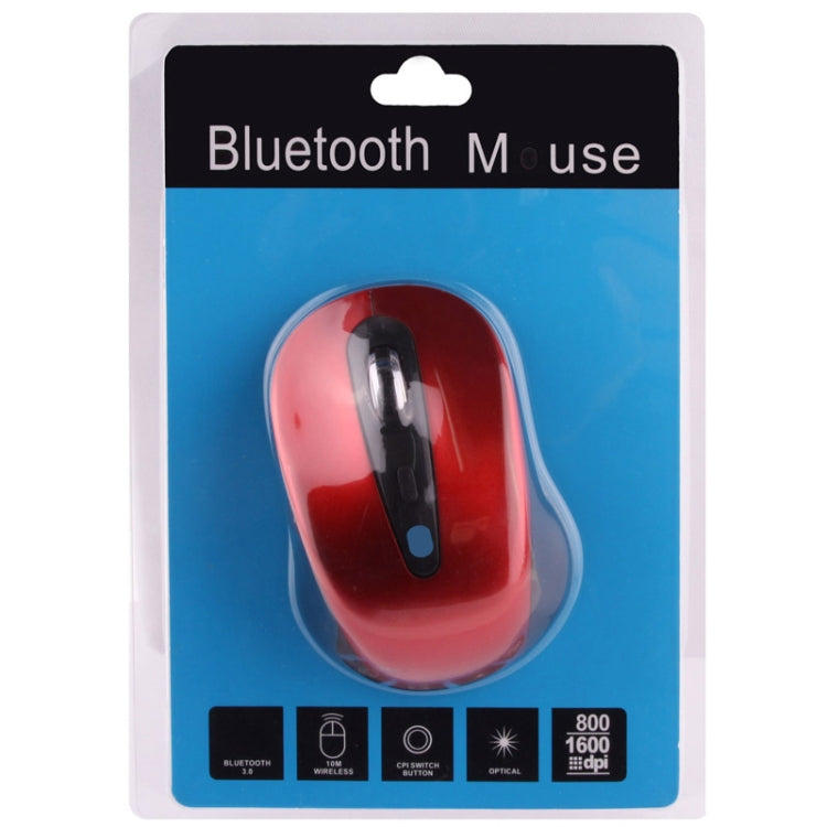 Bluetooth 3.0 Optical Mouse, Working Distance: 10m (Red) by buy2fix