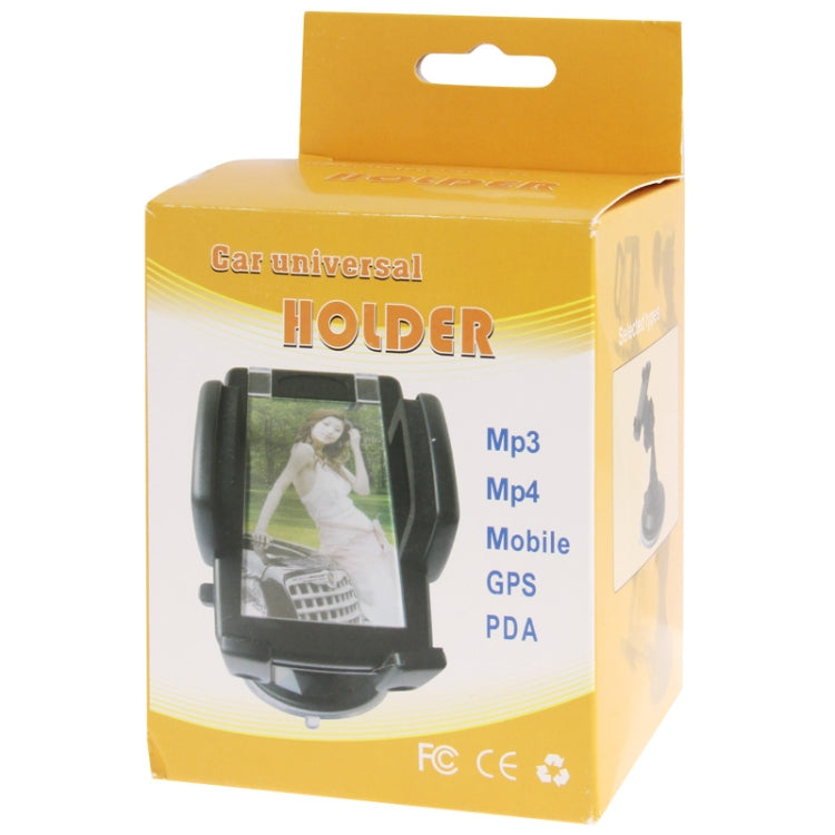 Universal 360 Degree Rotation Suction Cup Car Holder / Desktop Stand, For iPhone, Galaxy, Sony, Lenovo, HTC, Huawei, and other Smartphones of Width: 3.5cm - 10cm(Black) by buy2fix