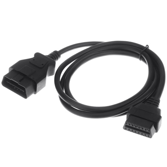 ELM327 OBDII 16 Pin to 16 Pin Bluetooth Car Diagnostic Cable, Length: 1.5m(Black) by buy2fix