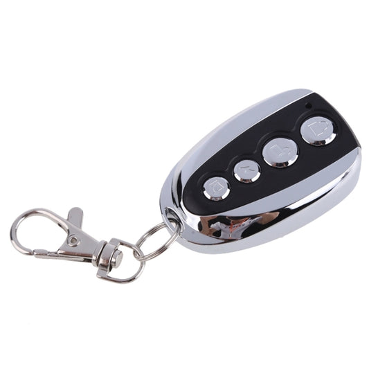 433MHz 12V Metal 4 Keys Duplicator Remote Control (Black + Silver) by buy2fix