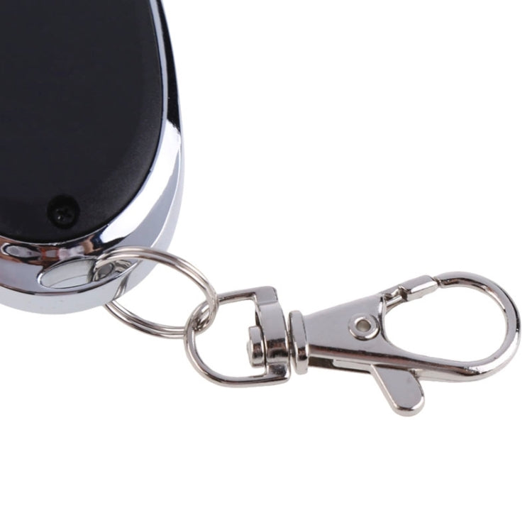 433MHz 12V Metal 4 Keys Duplicator Remote Control (Black + Silver) by buy2fix