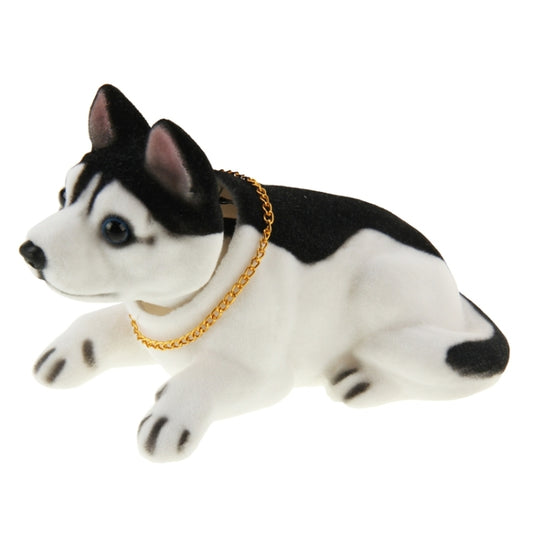 Lovely Husky Nodding Dog for Car Decoration by buy2fix