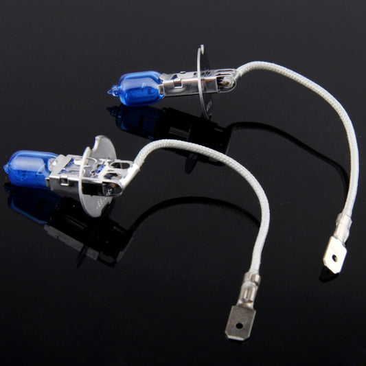 H3 Super White Xenon Bulbs, DC12V 100W 2400LM by buy2fix