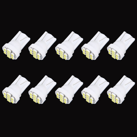 10 PCS T10 8 LED Car Signal Light Bulb(White Light) by buy2fix