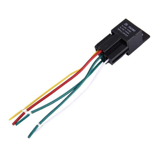 Car Electric Relay, 12V 40A(Black) by buy2fix