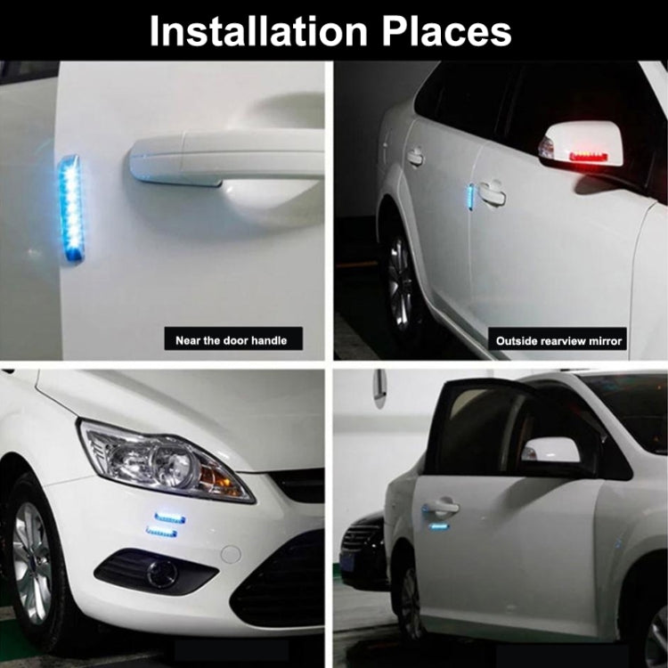 Car Styling Solar Flash LED Anti-collision Decorative Light by buy2fix