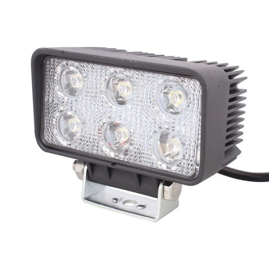LML-1518 18W 1260-1350LM Epistar 6 LED White 30 Degree Spot Beam Car LED Light Waterproof IP67, DC 10-30V by buy2fix