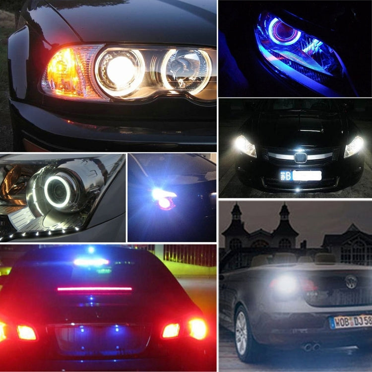 MZ E39 3W 240LM LED Super Bright Car Angel Eyes White Daytime Running Marker Light for BMW E39, DC 8-30V, 1 Pair by buy2fix