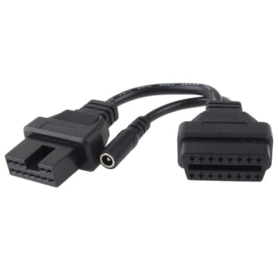 12 Pin to 16 Pin OBDII Diagnostic Cable for Mitsubishi by buy2fix