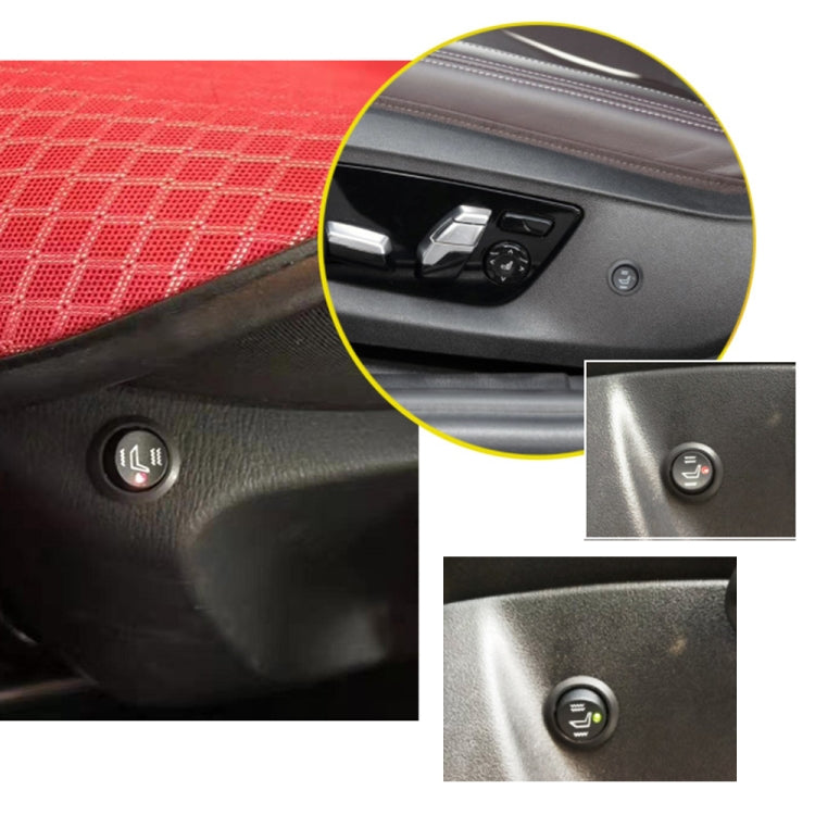 10 PCS Car Seat Cushion Heating Switch, ON-OFF-ON Switch, DC 12V/10A by buy2fix