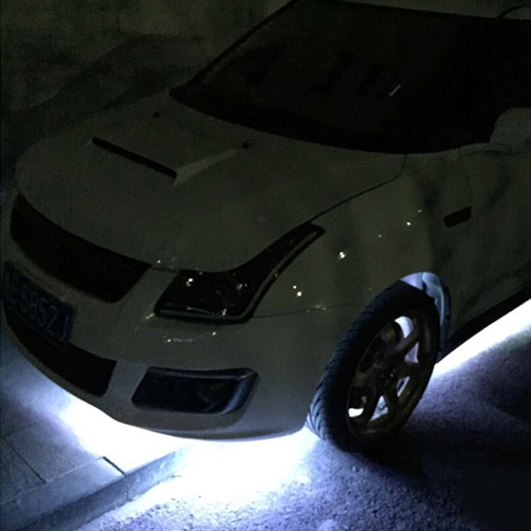 5 PCS 90cm 45 LED Waterproof Flexible Car Strip Light, DC 12V(White Light) by buy2fix