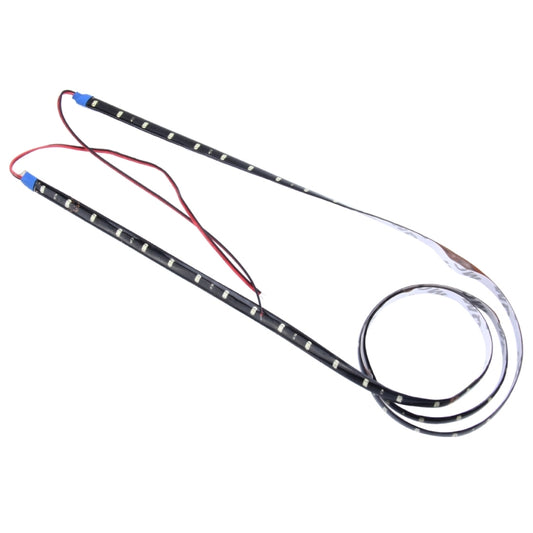 5 PCS 120cm 60 LED Waterproof Flexible Car Strip Light, DC 12V(White Light) by buy2fix