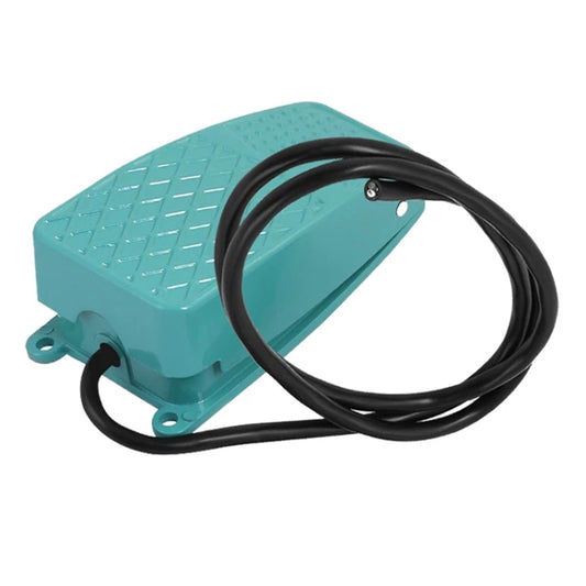 TFS-2 AC 250V 10A Anti-slip Metal Case Foot Control Pedal Switch, Cable Length: 90cm by buy2fix