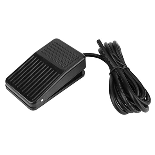 TFS-01 AC 250V 10A Anti-slip Plastic Case Foot Control Pedal Switch, Cable Length: 1m(Black) by buy2fix