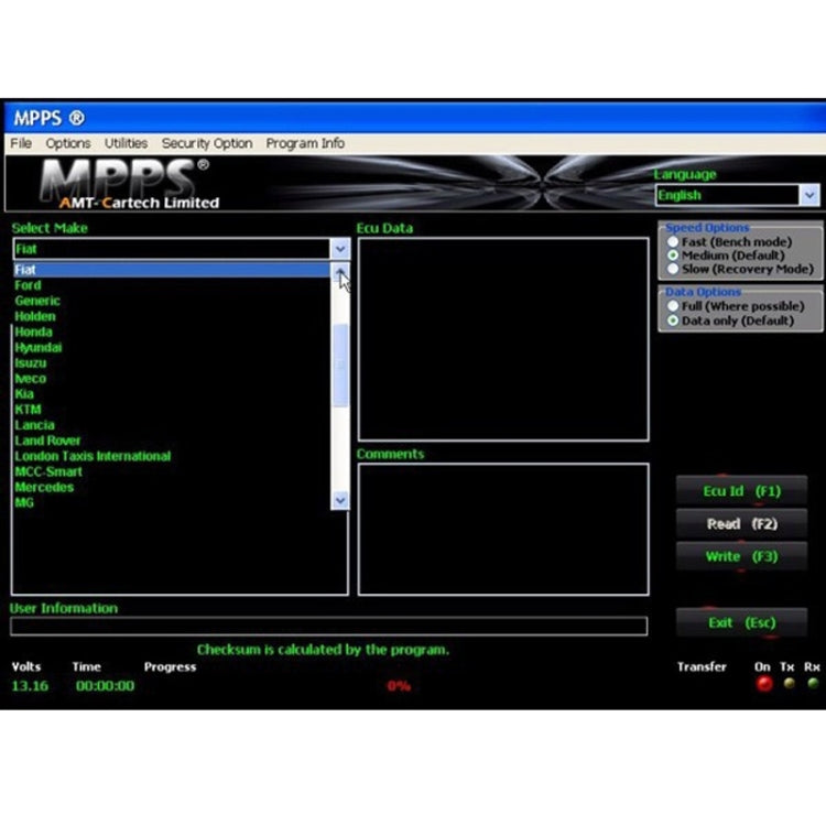 MPPS V16.1.02 ECU Chip Tuning Professional Diagnostic Tool for EDC15 / EDC16 / EDC17 Inkl CHECKSUM Read & Write Memory by buy2fix