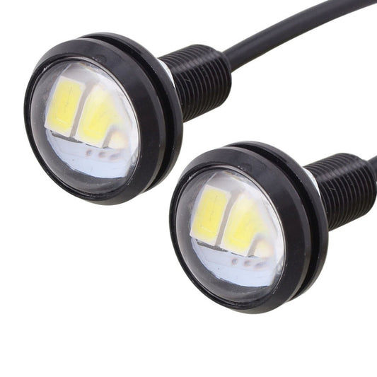 2 PCS MZ 22.5mm 1.5W 150LM White Light 3 LED SMD 5630 Spotlight Eagle Eye Light Daytime Running Light for Vehicles by buy2fix
