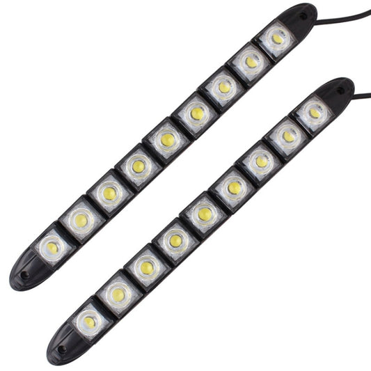2 PCS 4.5W 9 LED SMD 5050 Flexible Snake LED Car Daytime Running Lights, DC 12V by buy2fix
