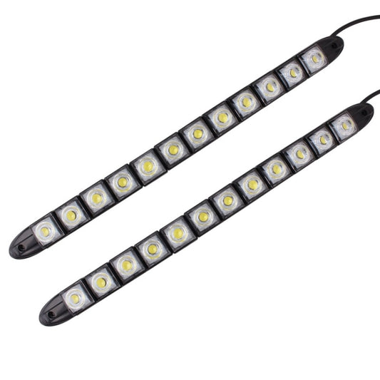 2 PCS 6W 12 LED SMD 5050 Flexible Snake LED Car Daytime Running Lights, DC 12V by buy2fix
