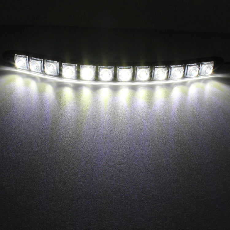 2 PCS 6W 12 LED SMD 5050 Flexible Snake LED Car Daytime Running Lights, DC 12V by buy2fix
