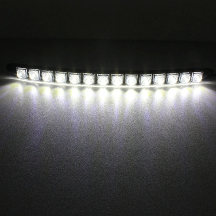 2 PCS 7W 14 LED SMD 5050 Flexible Snake LED Car Daytime Running Lights, DC 12V by buy2fix