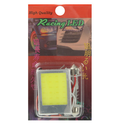 9W White Light LED Car Interior Lamp with T10 Dome + BA9S Festoon Adapter by buy2fix