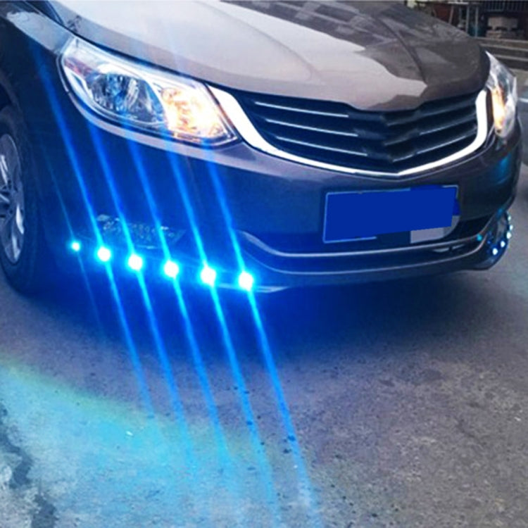 2 PCS 3W Waterproof Eagle Eye light LED Light for Vehicles, Cable Length: 60cm(Ice Blue Light) by buy2fix