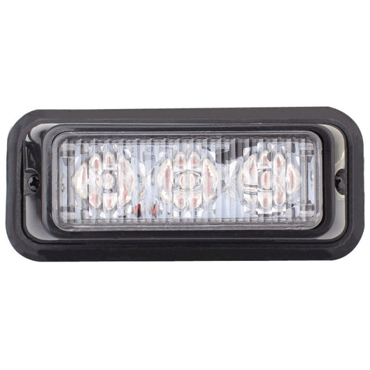 9W 540LM 3-LED Yellow Light Wired Car Flashing Warning Signal Lamp, DC12V, Wire Length: 95cm by buy2fix