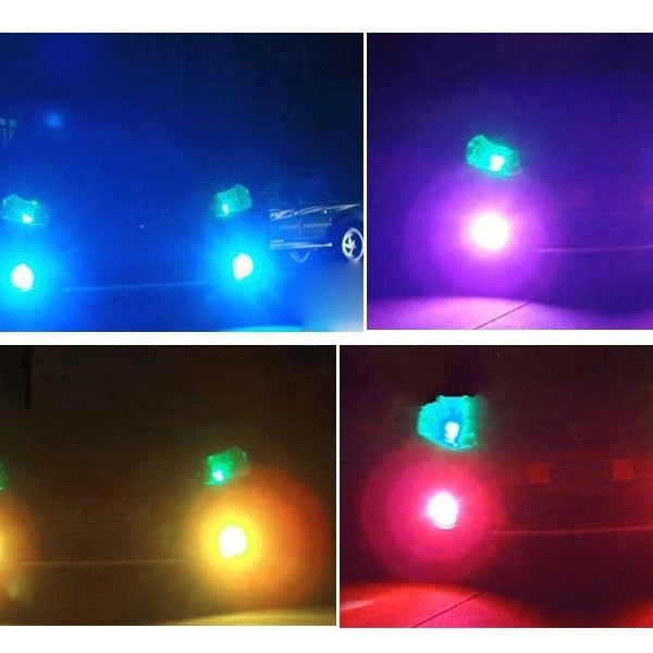 Protective Decoration Bright Surface Car Light Membrane /Lamp Sticker, Size: 195cm x 30cm(Purple) by buy2fix