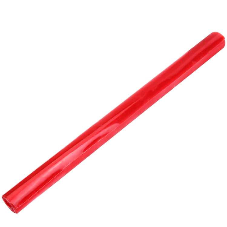 Protective Decoration Car Light Membrane /Lamp Sticker, Size: 100cm(L) x 40cm(W(Red) by buy2fix