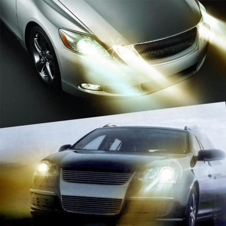 2PCS T25 10W 700LM Yellow + White Light Dual Wires 20-LED SMD 5630 Car Brake Light Lamp Bulb, Constant Current, DC 12-24V by buy2fix